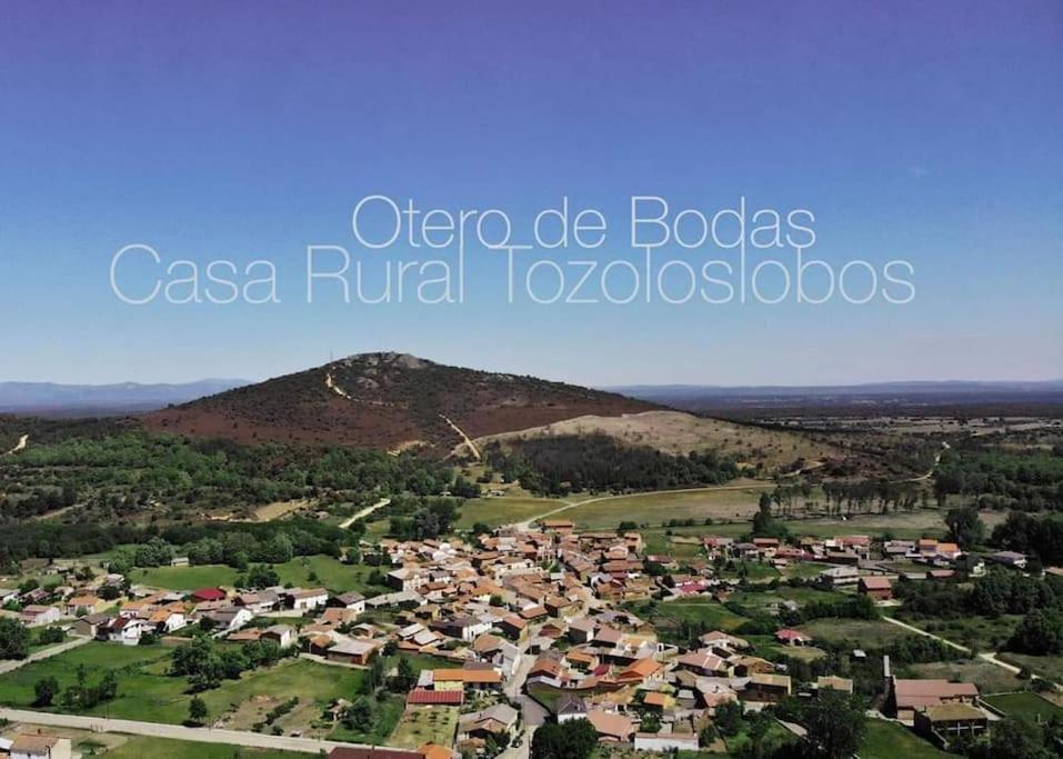 Casa Rural Tozolosolobos Otero de Bodos Exteriör bild